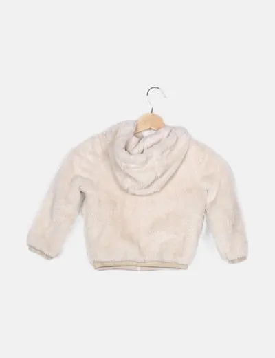Kiabi Chaqueta beige pelo