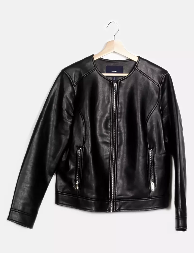 Kiabi Chaqueta biker Polipiel