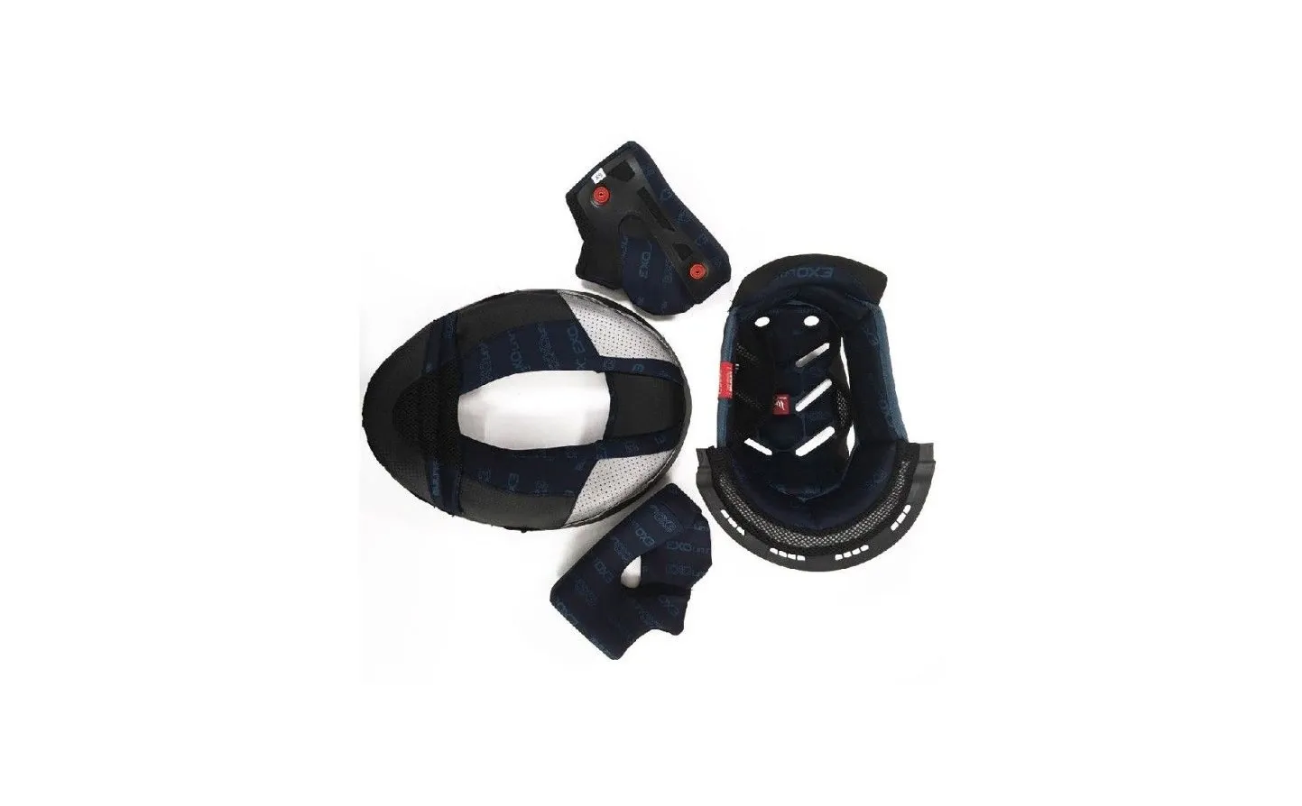 Kit Interior Completo Casco Revenge 2 Negro |18000180|