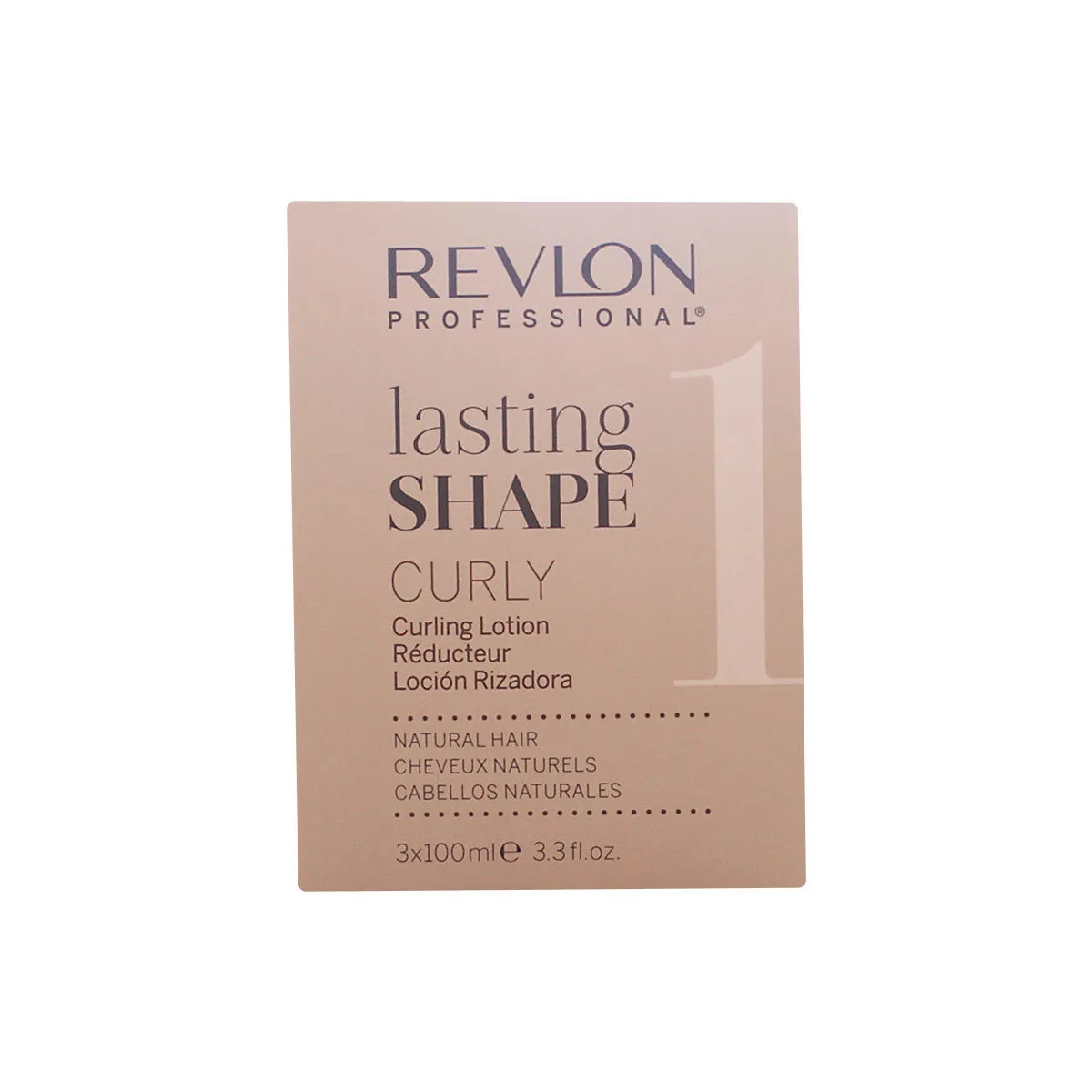 Lasting Shape Curling Lotion Natural Hair 3 X