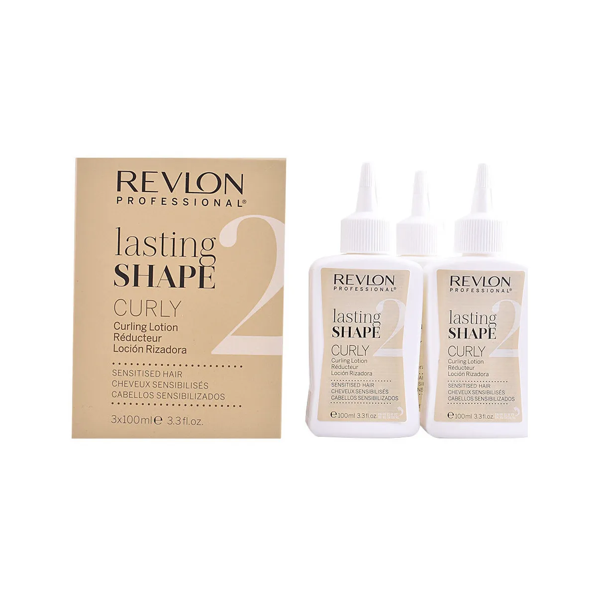 Lasting Shape Curling Lotion Sensitive Hair 3 X