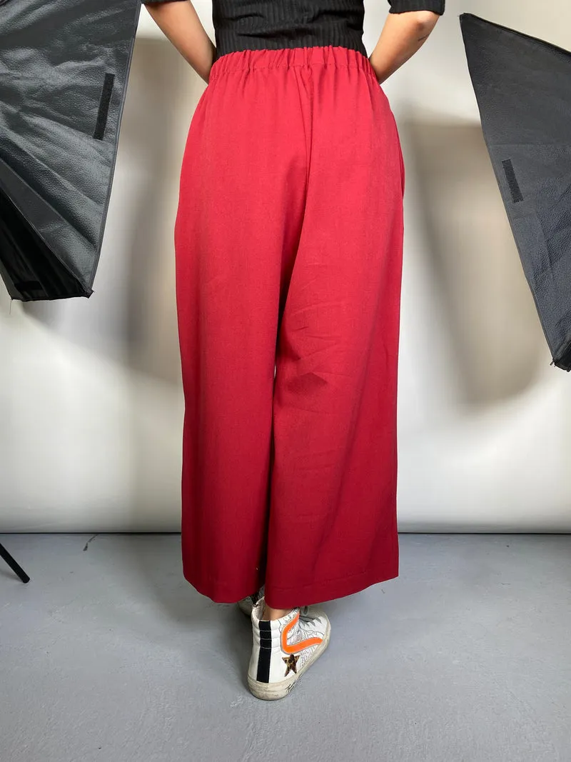 L'AUBE Pantalón Buzo Burdeo