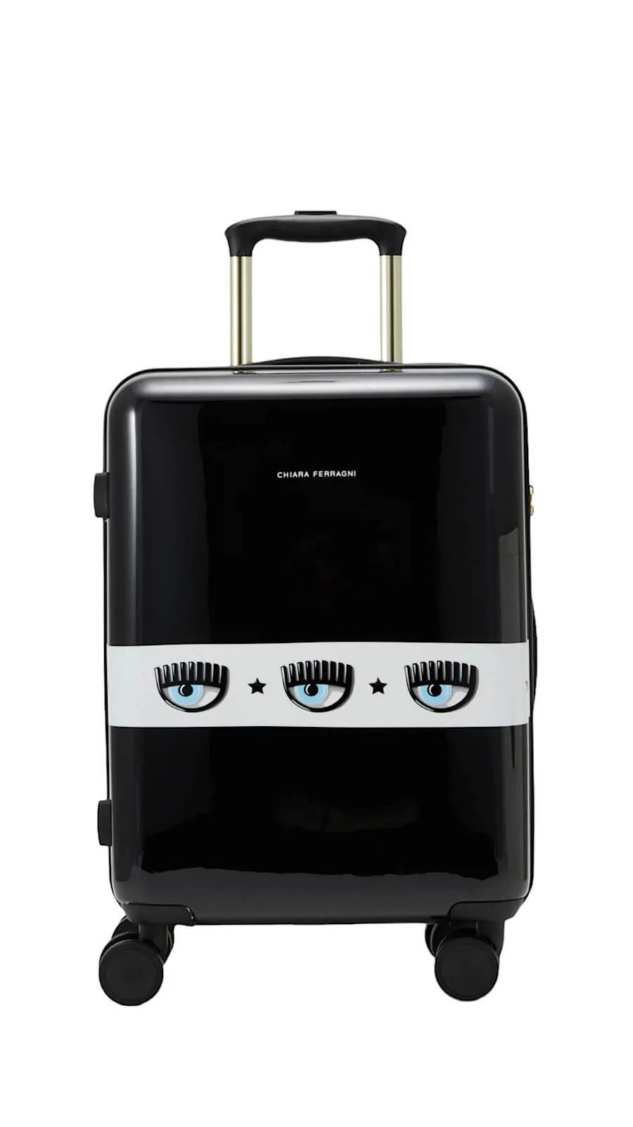 Maleta Trolley Cabina Chiara Ferragni Negra