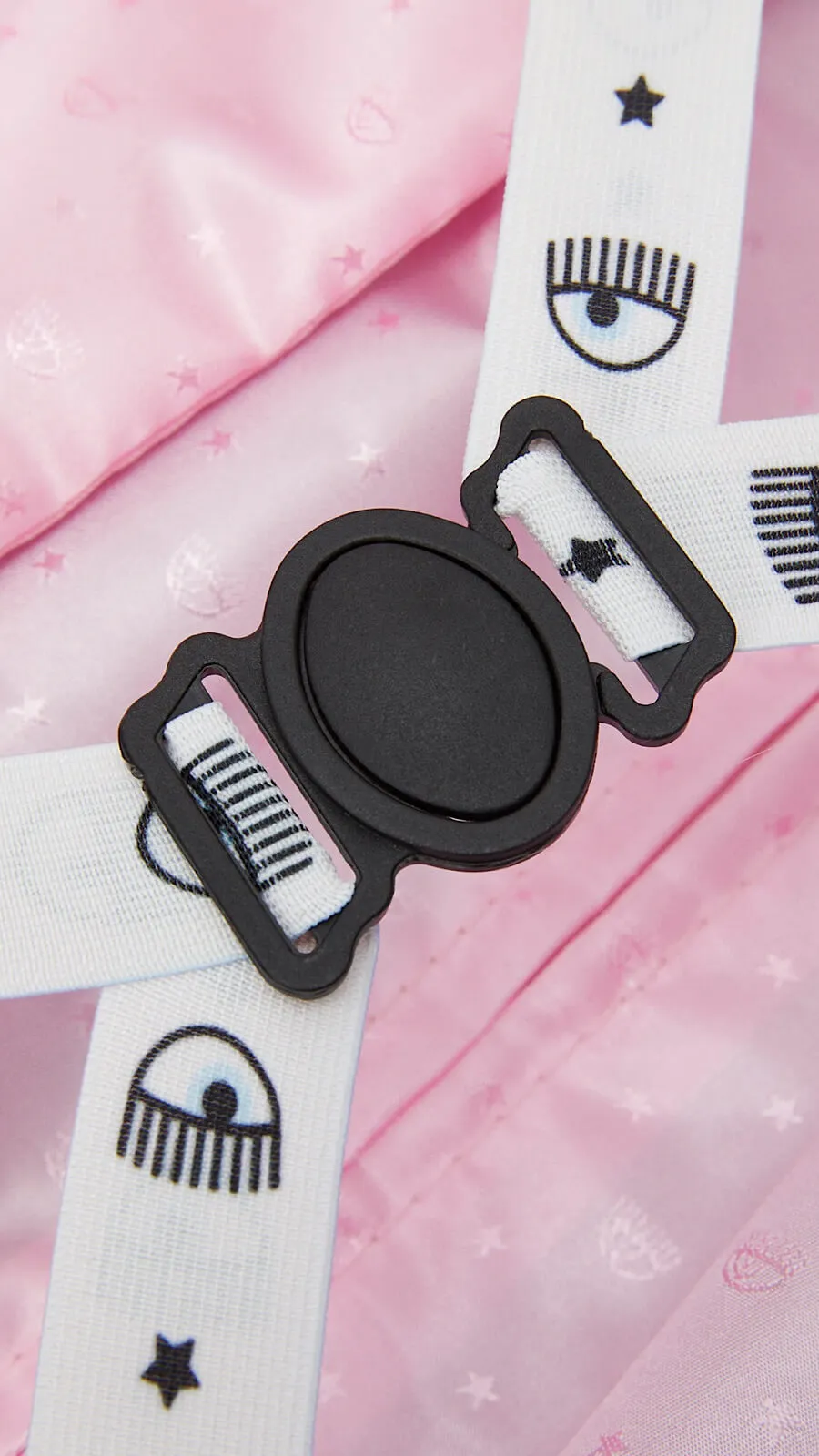 Maleta Trolley Cabina Chiara Ferragni Negra