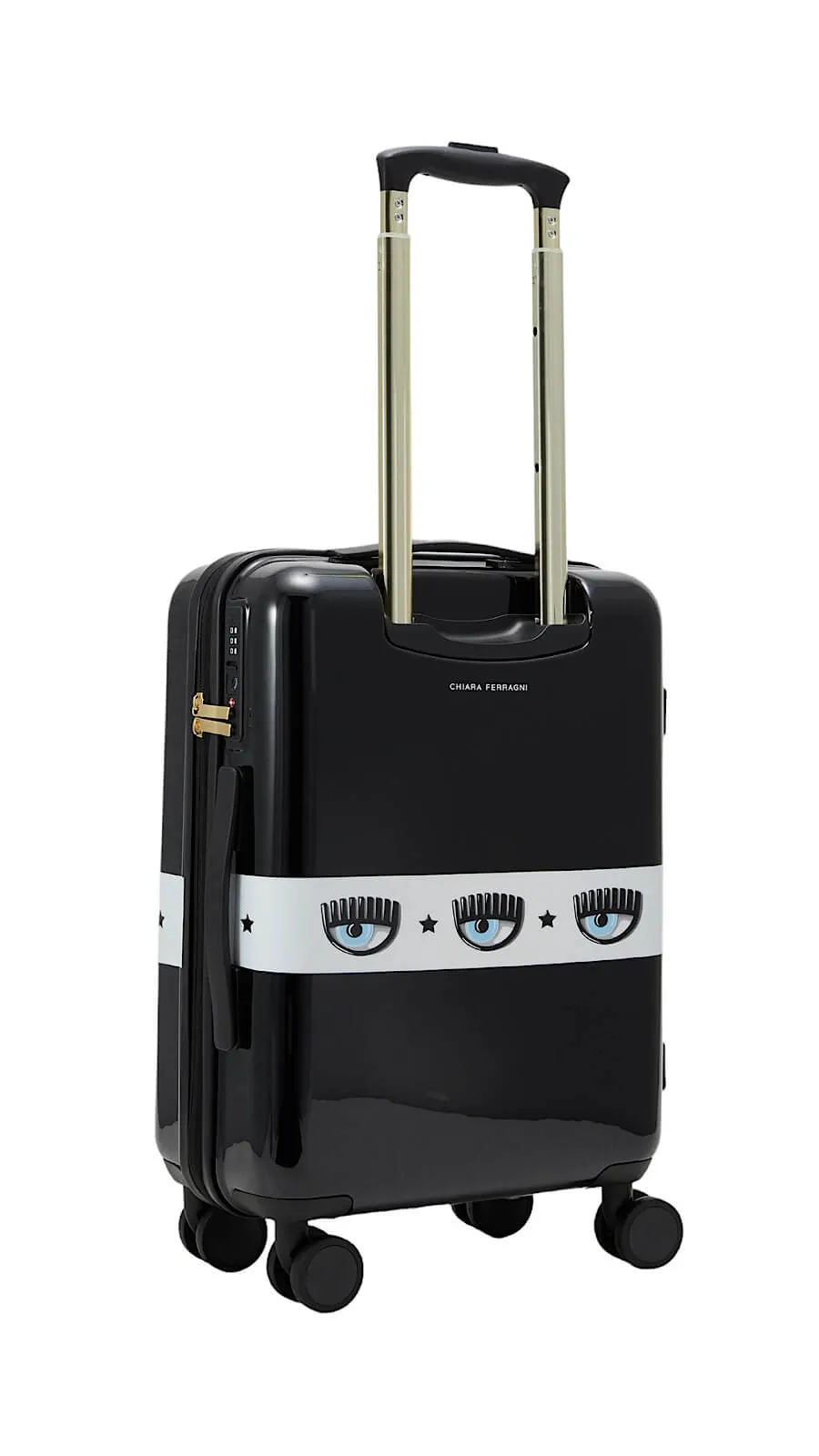 Maleta Trolley Cabina Chiara Ferragni Negra