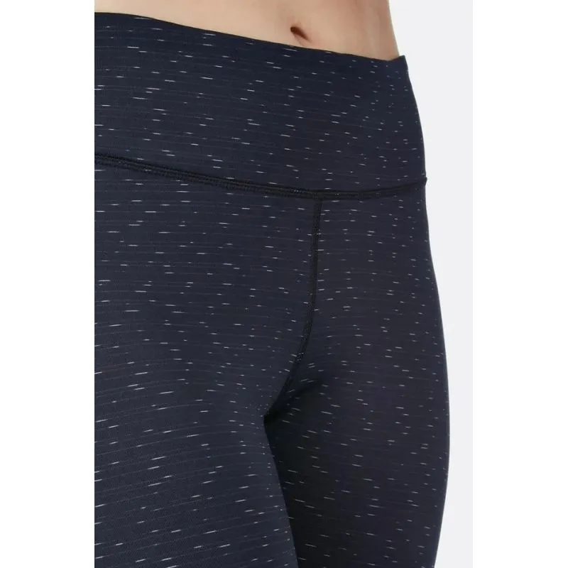 Malla Rab Flex para mujer (negra)