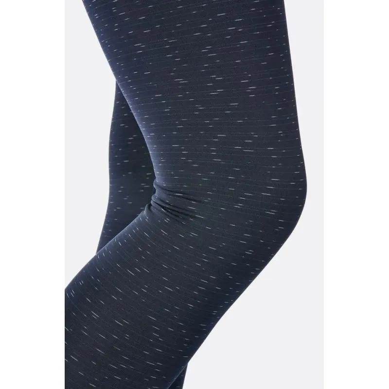 Malla Rab Flex para mujer (negra)