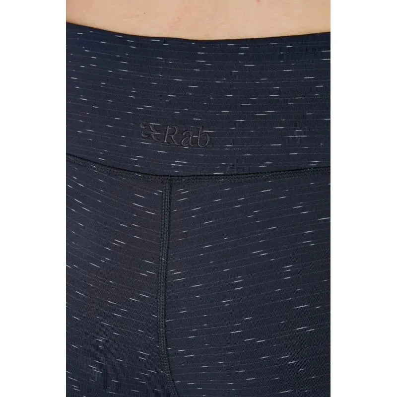 Malla Rab Flex para mujer (negra)