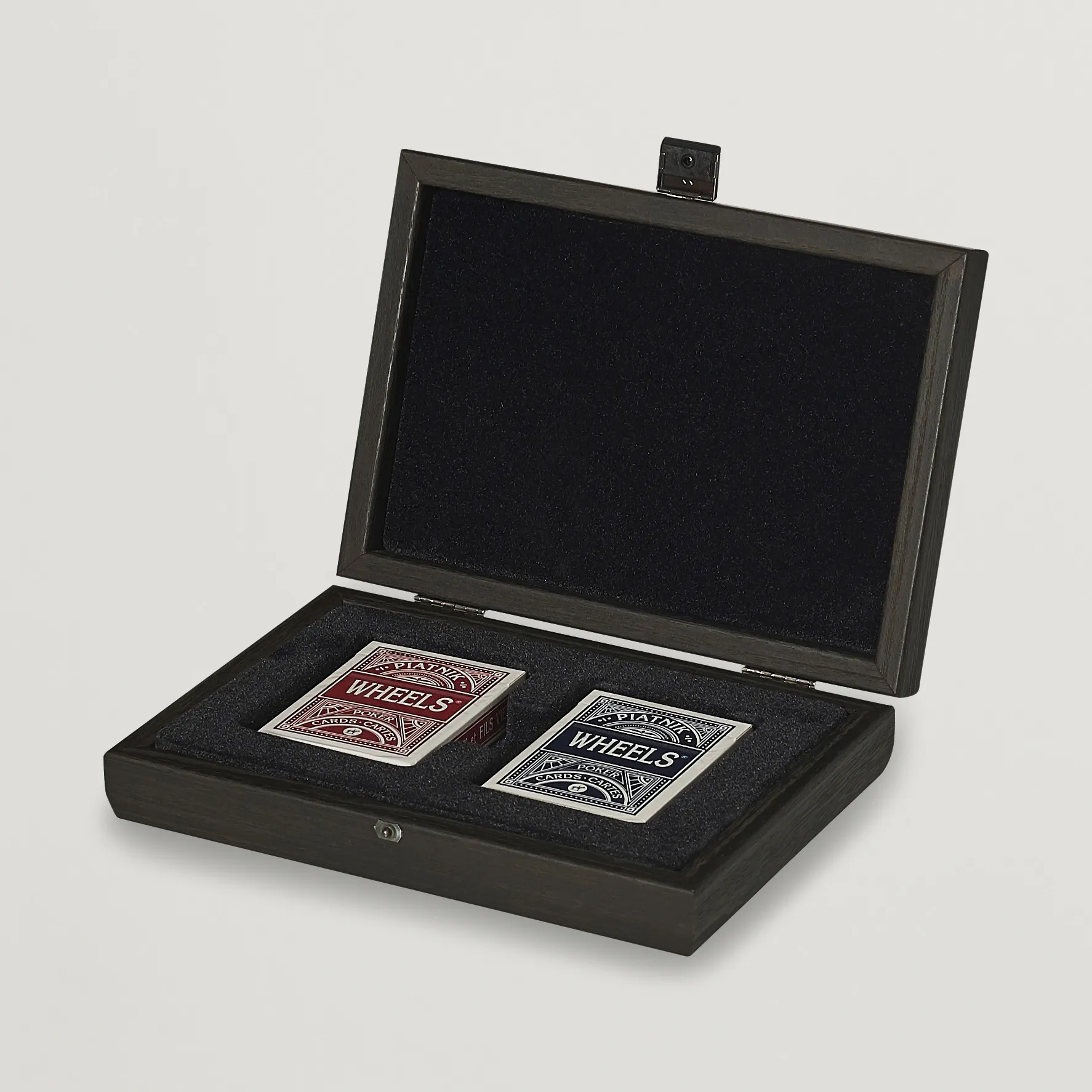 Manopoulos Wooden Card Case Black
