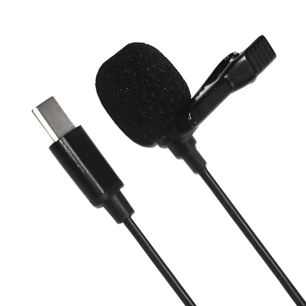 MI1106 MICRóFONO DE SOLAPA CON UN CABLE TIPO C DE 1.5 M