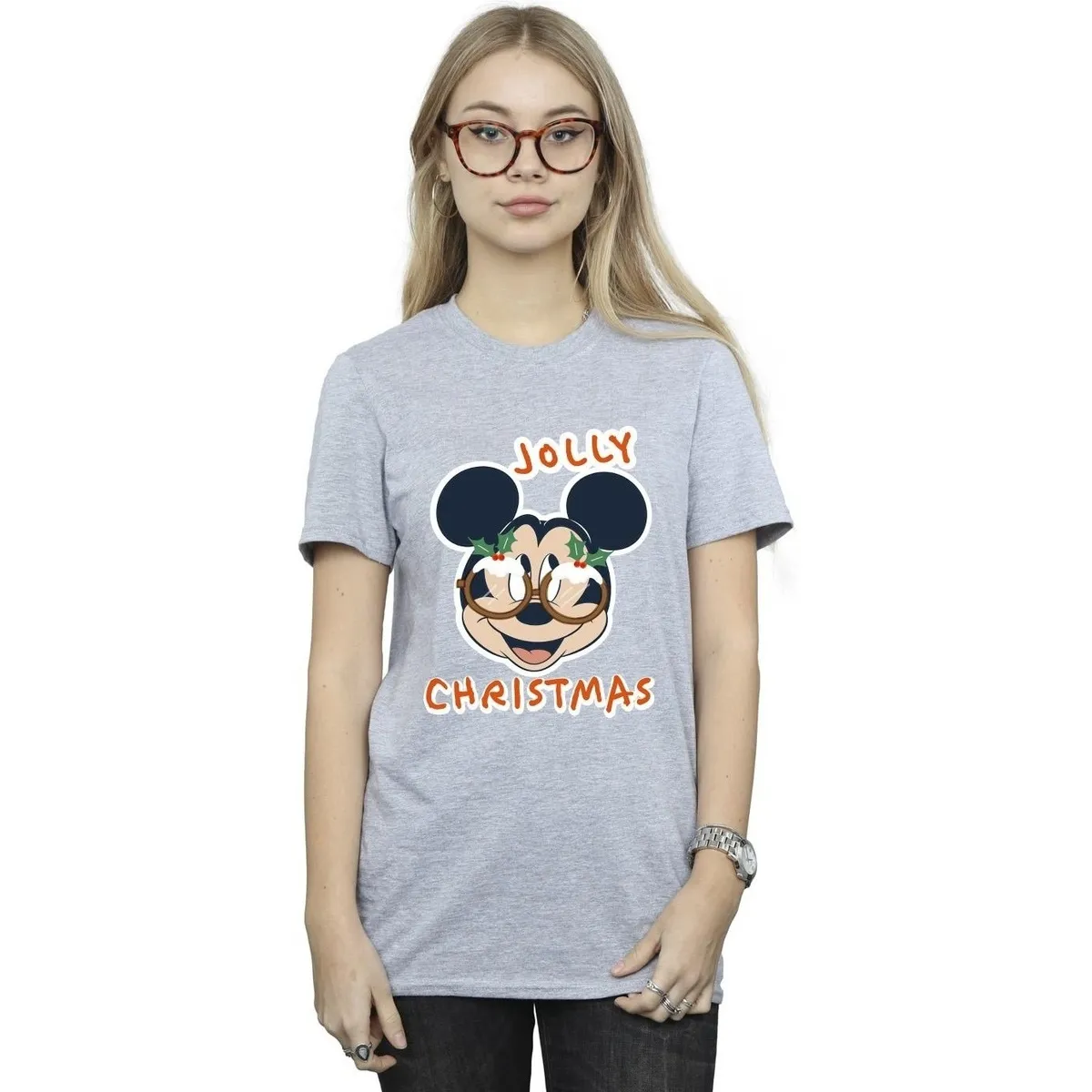 Mickey Mouse Jolly Christmas Glasses