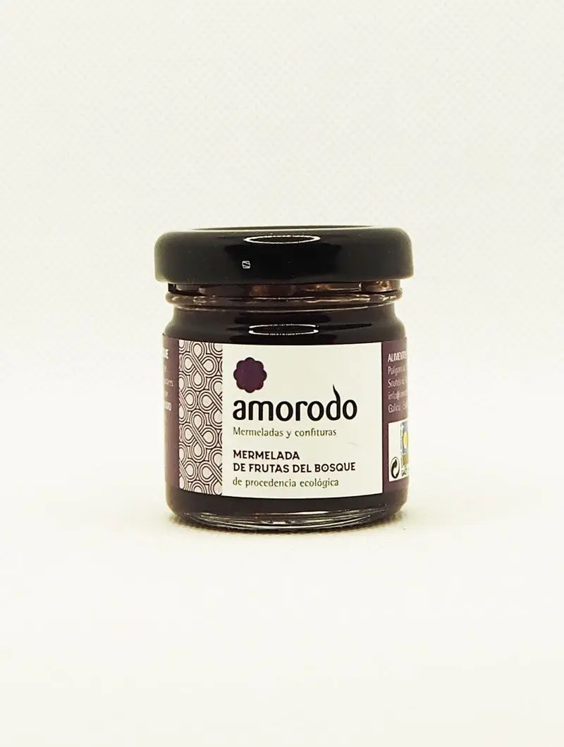 Mini mermeladas ecológicas. Pack de 4 sabores