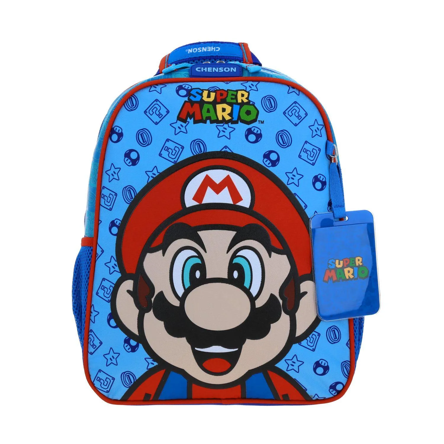 Mochila Azul Chica Mario Bros Para Nio Chenson Flep