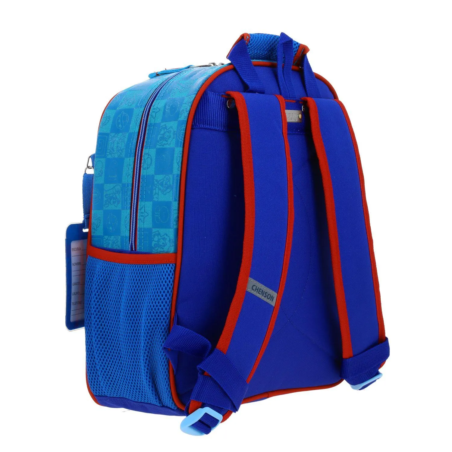 Mochila Azul Chica Mario Bros Para Nio Chenson Flep