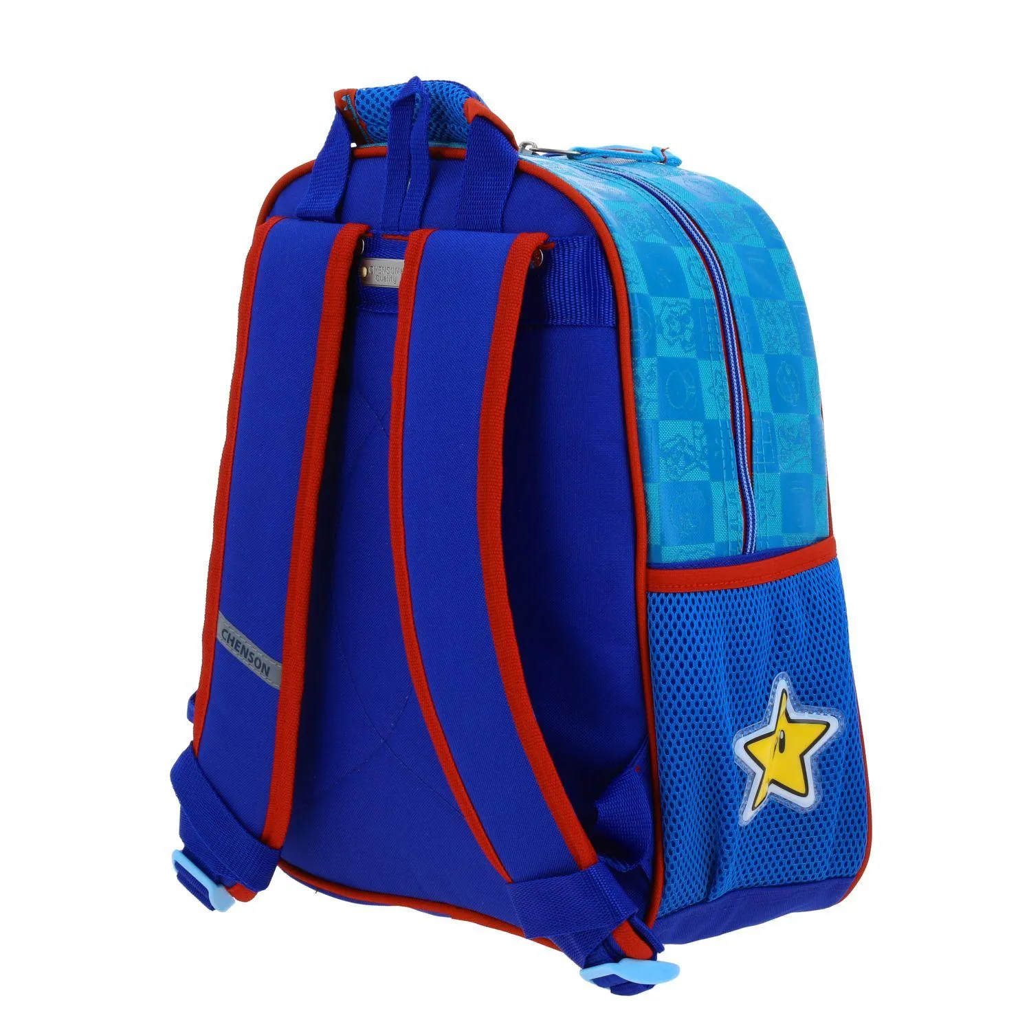 Mochila Azul Chica Mario Bros Para Nio Chenson Flep