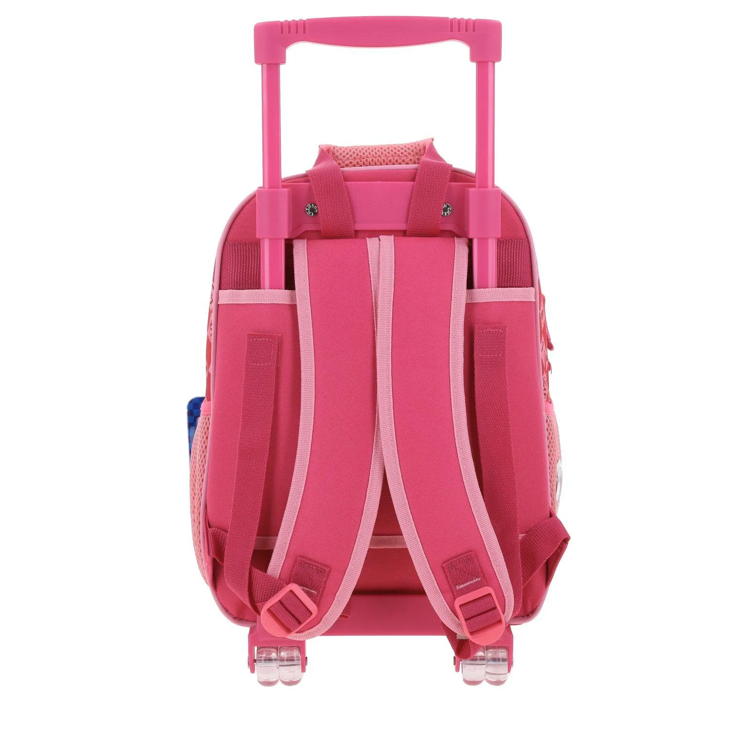 Mochila Con Ruedas Rosa Princesa Peach Chica Para Nia Chenson Peam