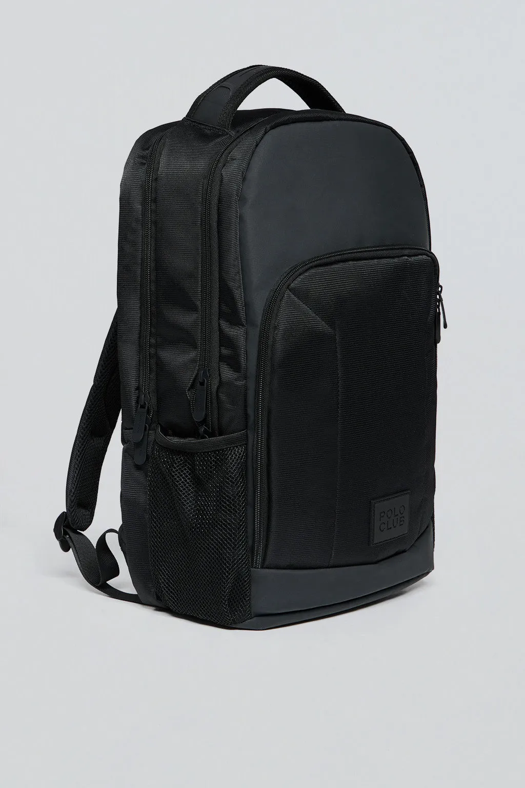 Mochila Harlem negra con detalles Polo Club