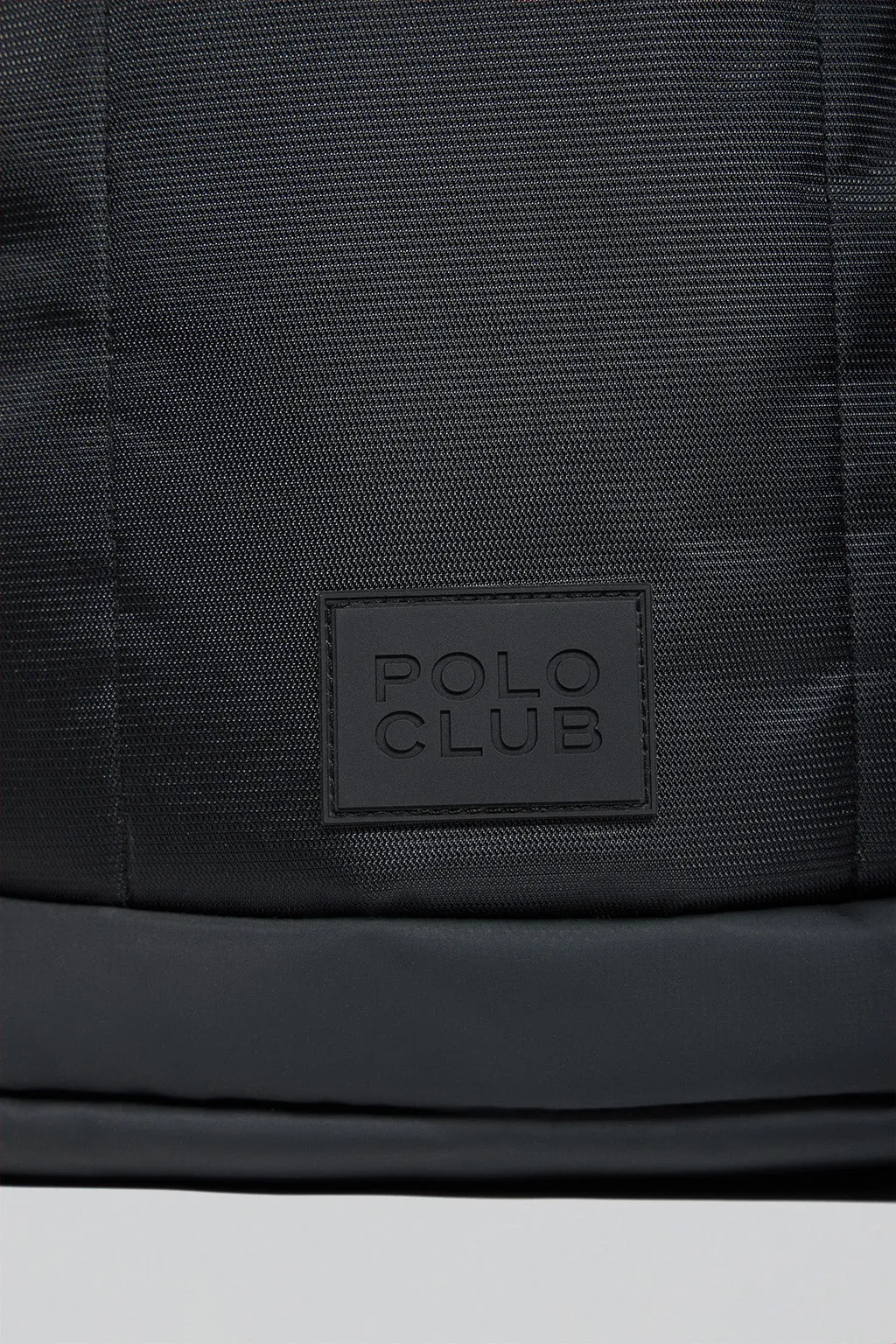 Mochila Harlem negra con detalles Polo Club