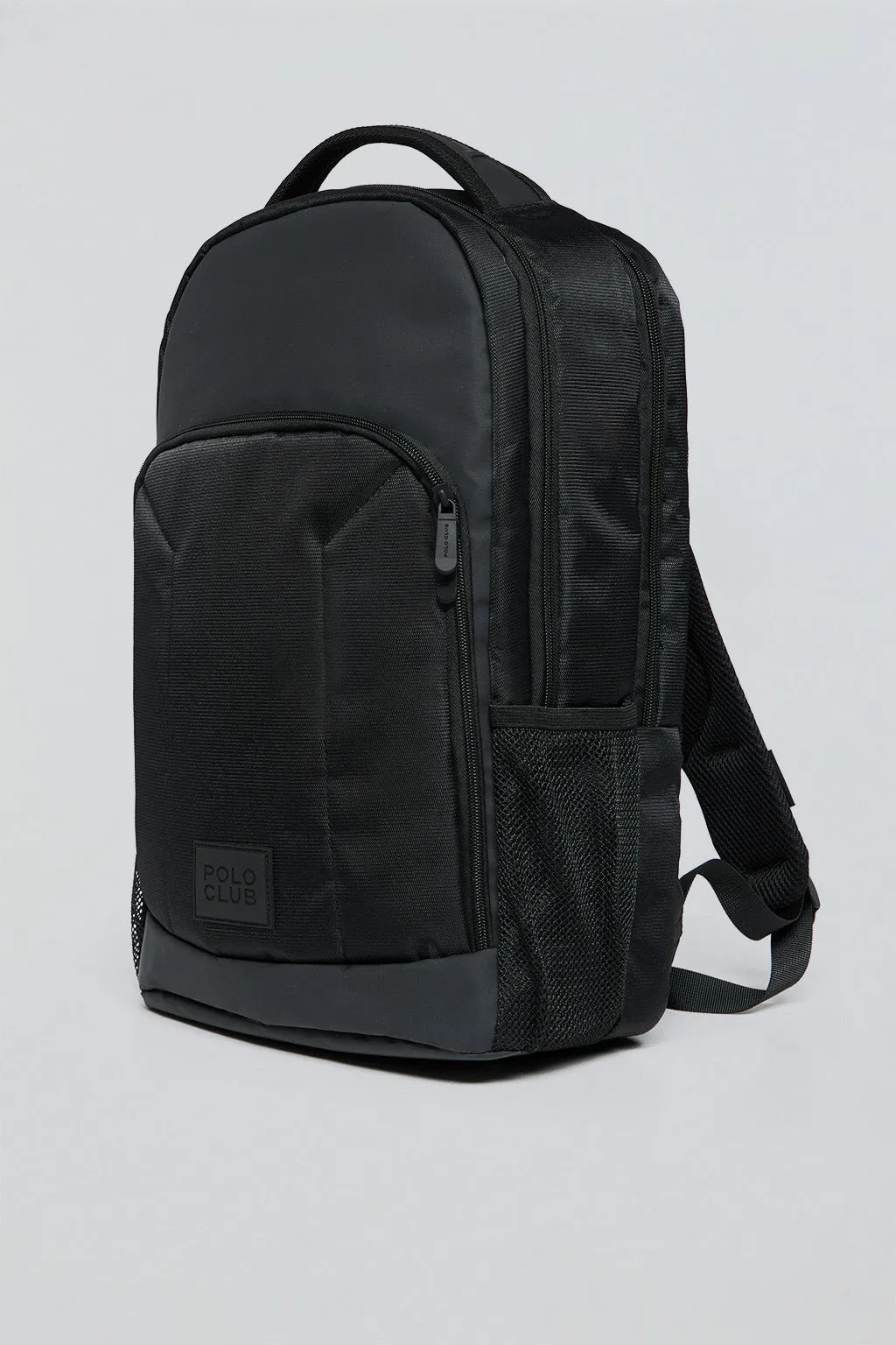 Mochila Harlem negra con detalles Polo Club