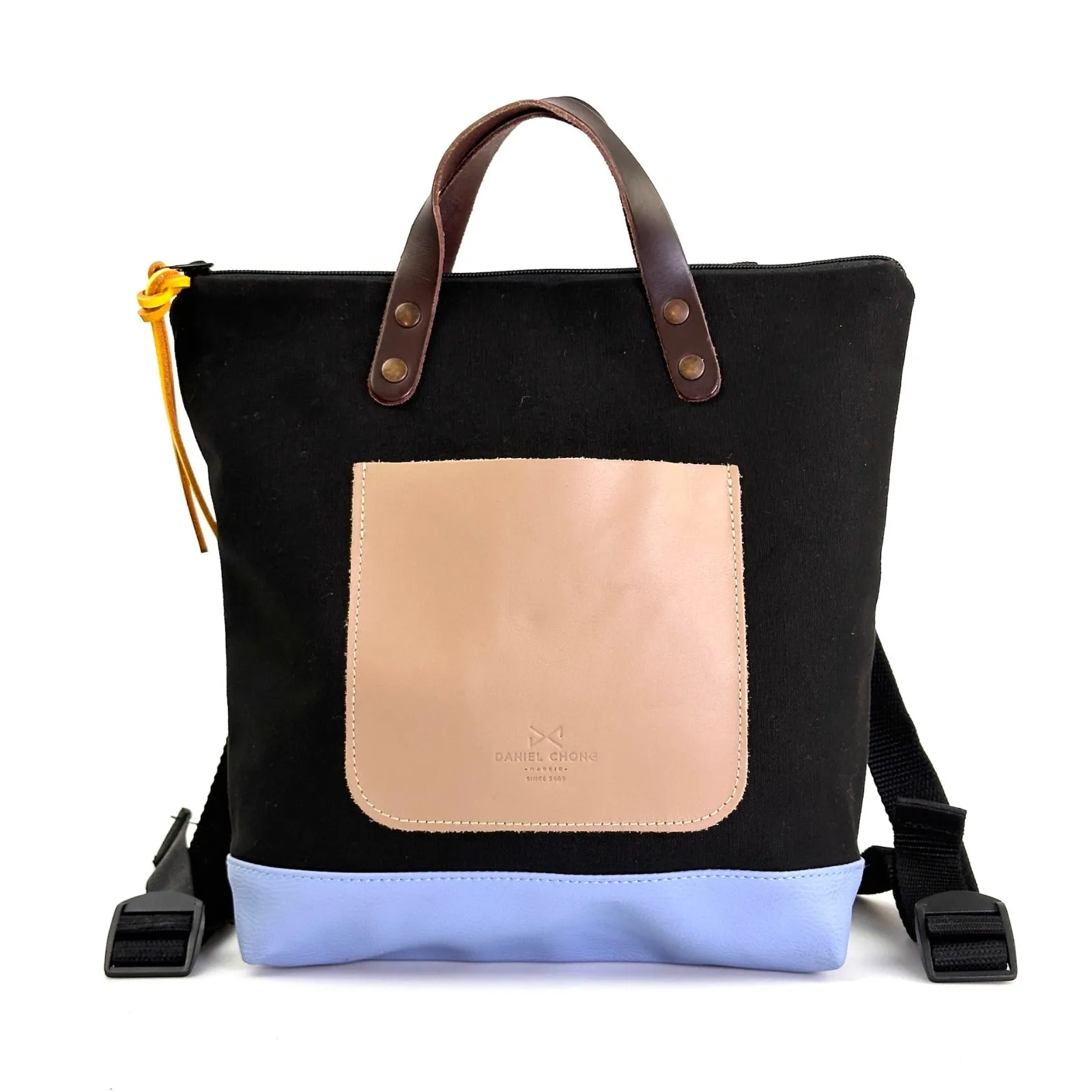 Mochila Slim Mini Cuadrada Loneta