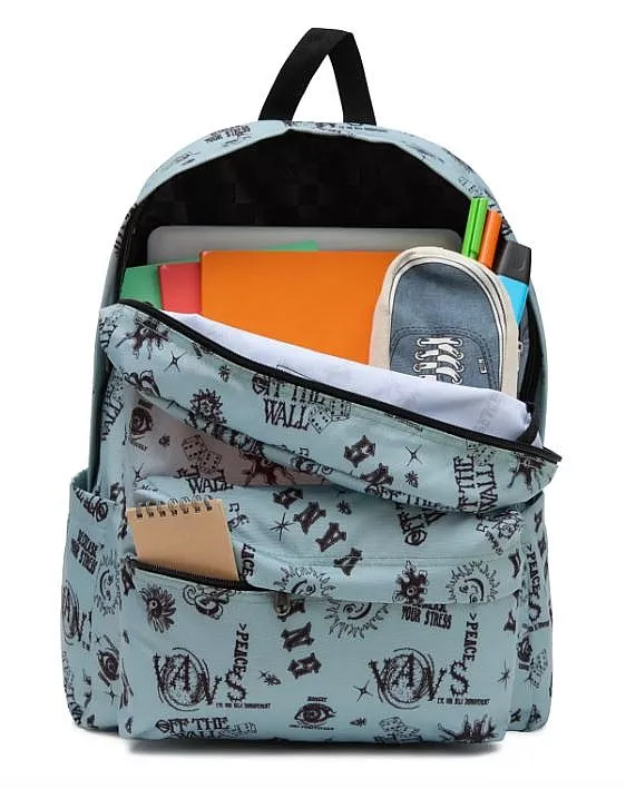 MOCHILA VANS OLD SKOOL  ICEBERG GREEN