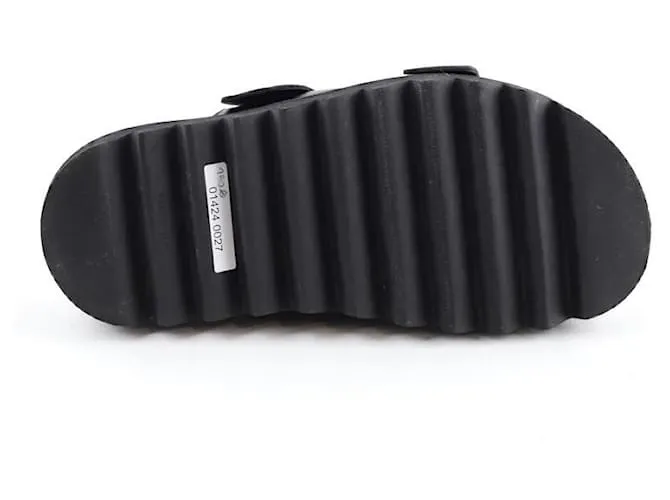 Moschino Sandalias de cuero Negro 