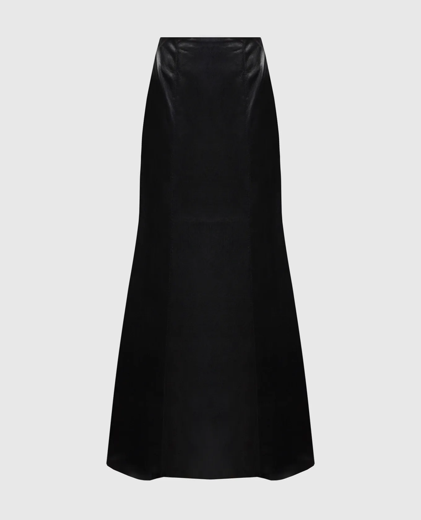 Nanushka Carlotta black maxi skirt