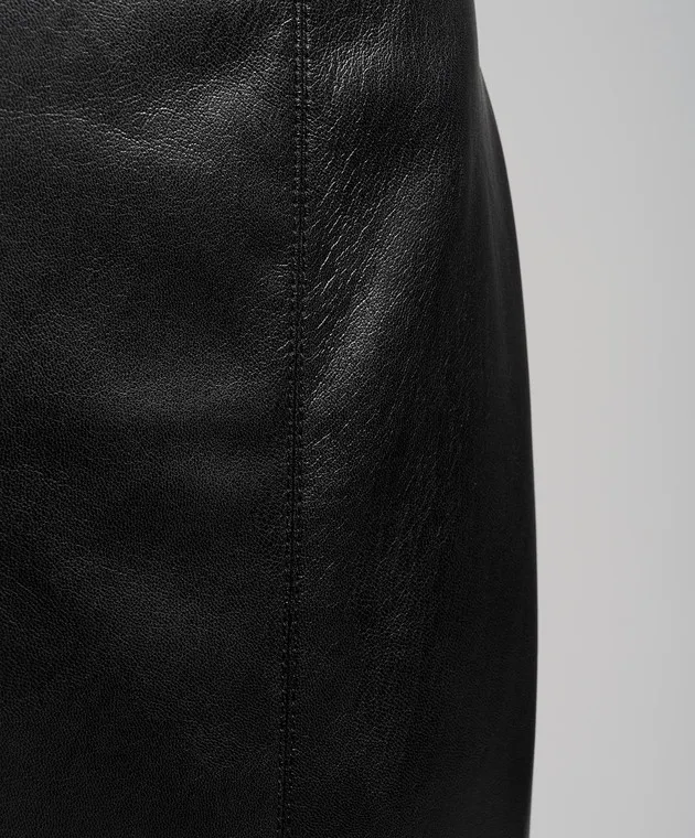 Nanushka Carlotta black maxi skirt