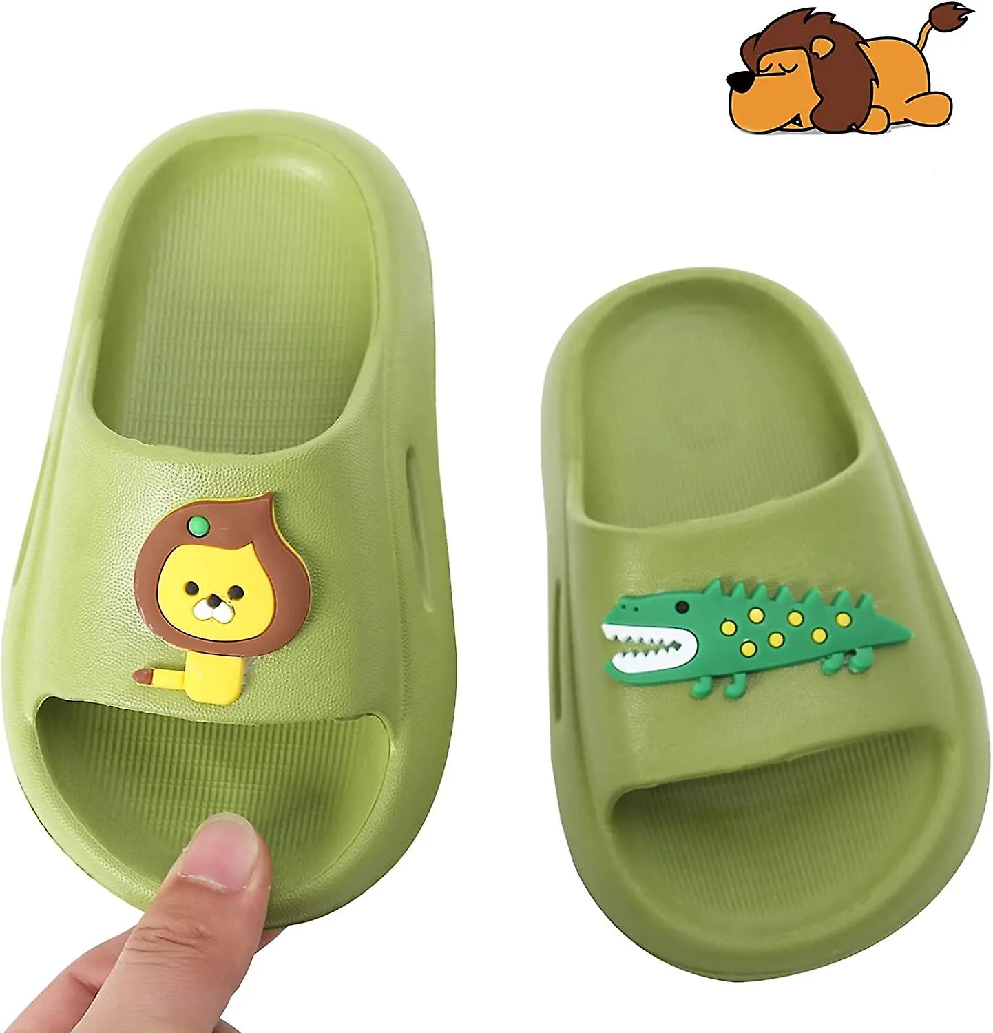 Niños Sandalias de tobogán Lindas chanclas de agua de playa Niños Niñas Ducha Piscina Zapatillas de verano para niños pequeños (