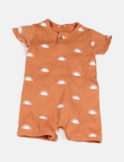 NoName Body naranja estampado