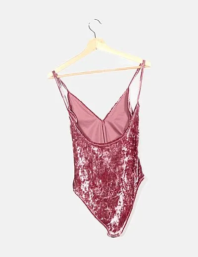 NoName Body terciopelo rosa