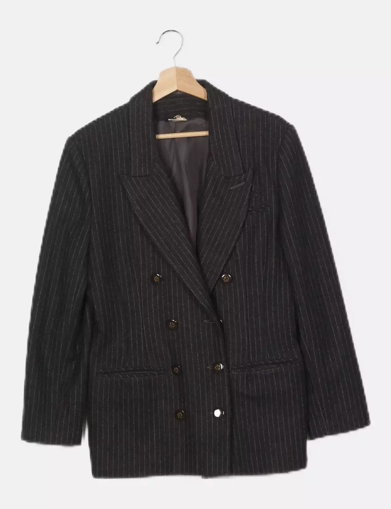 NoName Chaqueta bicolor estampada