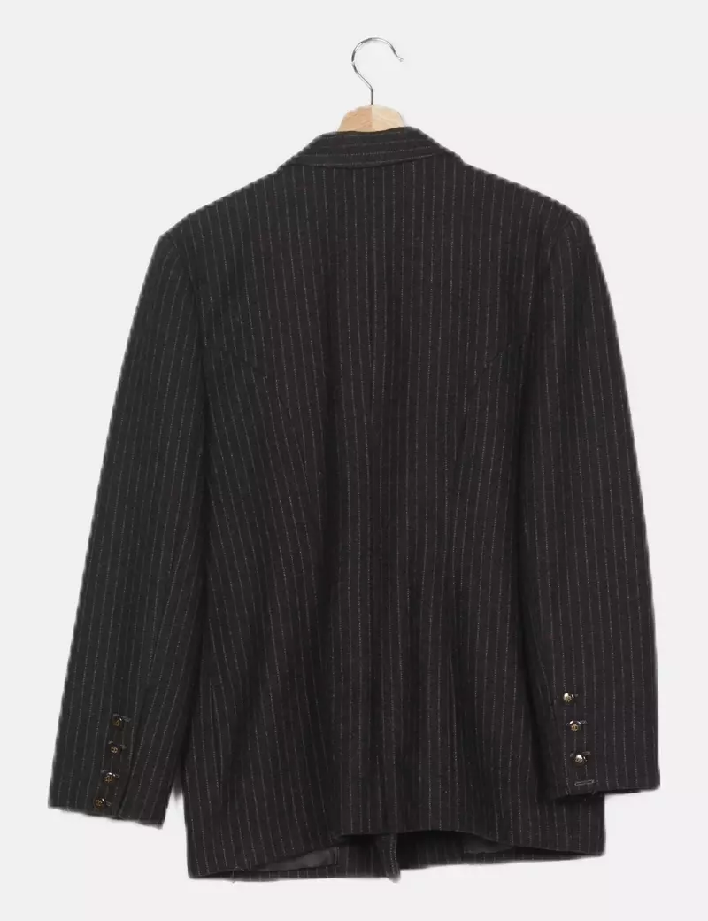 NoName Chaqueta bicolor estampada