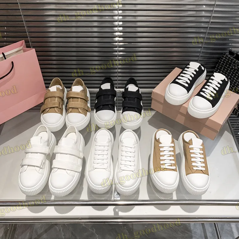 Nuevos zapatos casuales de mujer zapatillas de deporte de diseñador de ropa blanca blanca caqui malla abierta entrenadores al ai