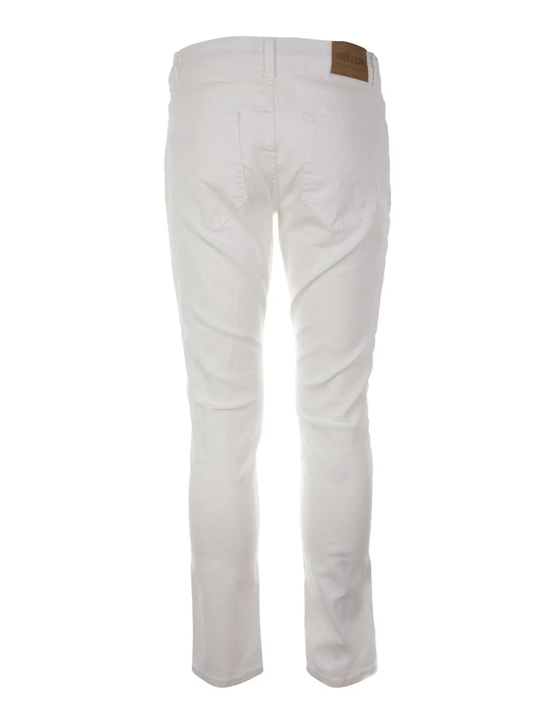 ONLY AND SONS  PANTALóN BLANCO DENIM ONSLOOM LIFE HOMBRE