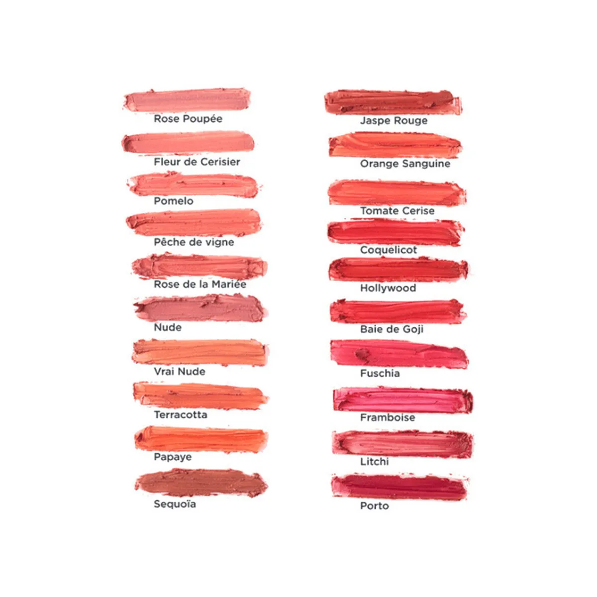 ORGANIC CERTIFIED LIPSTICK  JASPE ROUGE  JASPE ROUGE
