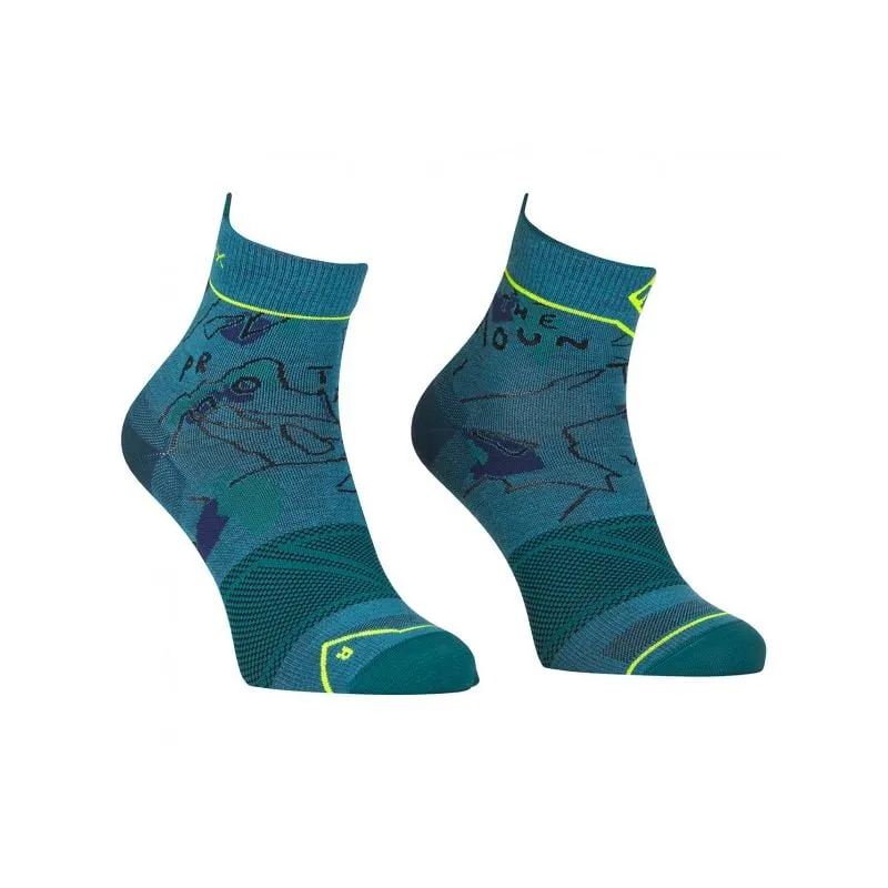Ortovox Alpine Light Quarter Socks M (azul montaña)