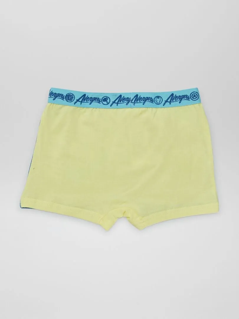 PACK DE 2 BOXERS ELáSTICOS 'LOS VENGADORES' 'MARVEL'  GRIS