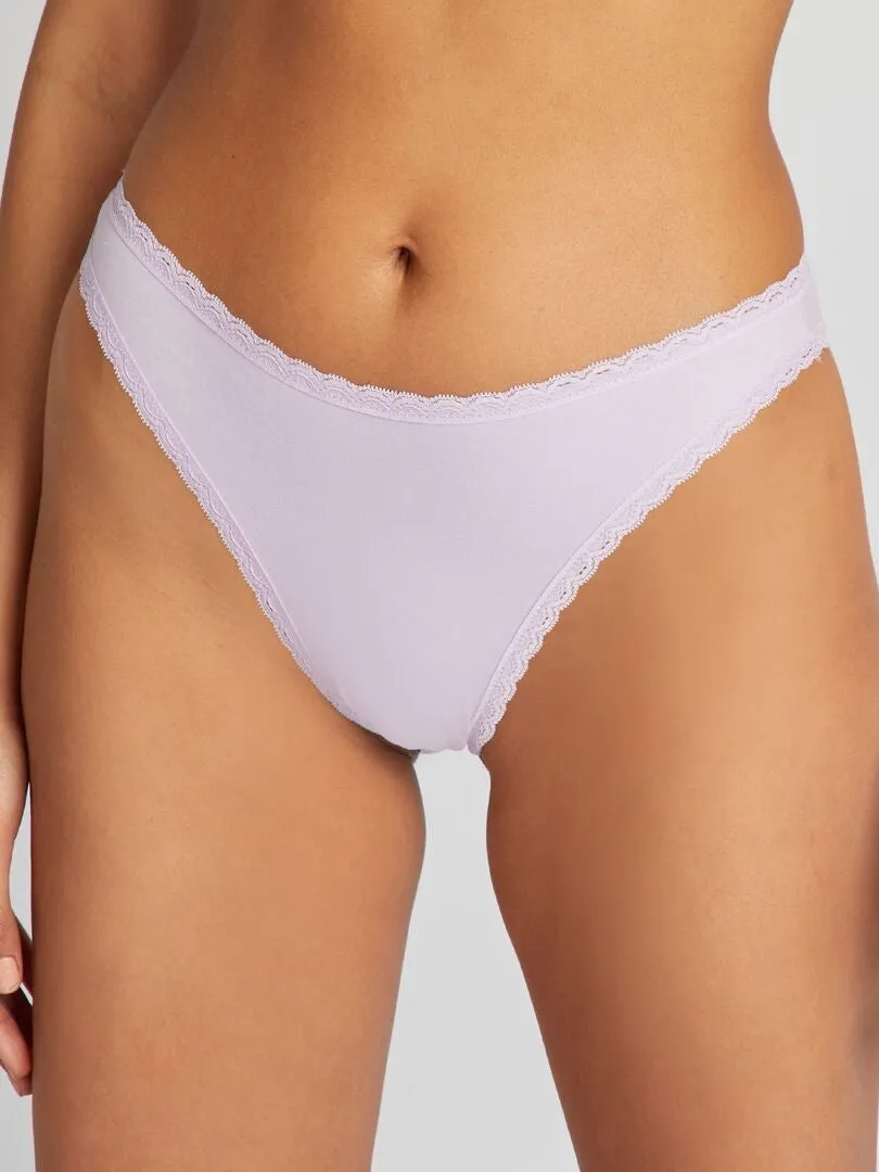 PACK DE 3 BRAGUITAS BRASILEñAS  GRIS