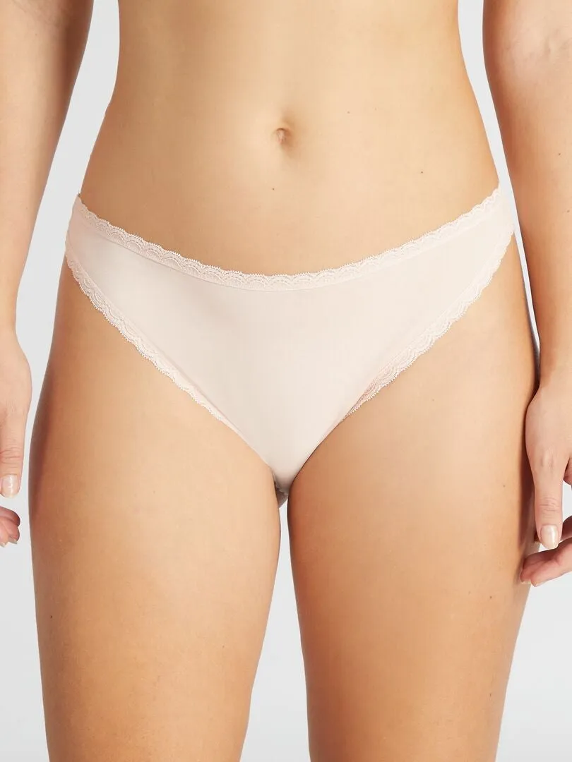 PACK DE 3 BRAGUITAS BRASILEñAS  NARANJA
