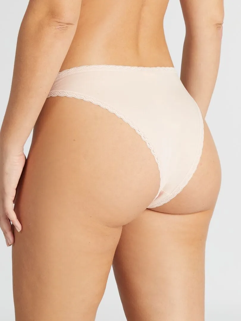 PACK DE 3 BRAGUITAS BRASILEñAS  NARANJA