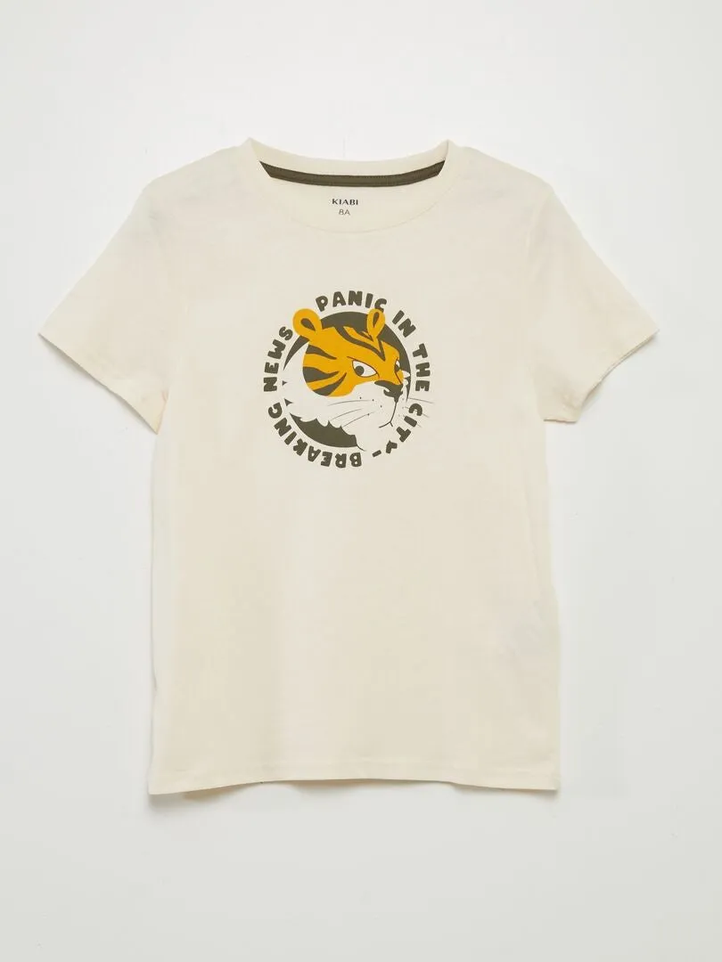 PACK DE 3 CAMISETAS DE MANGA CORTA  BLANCO