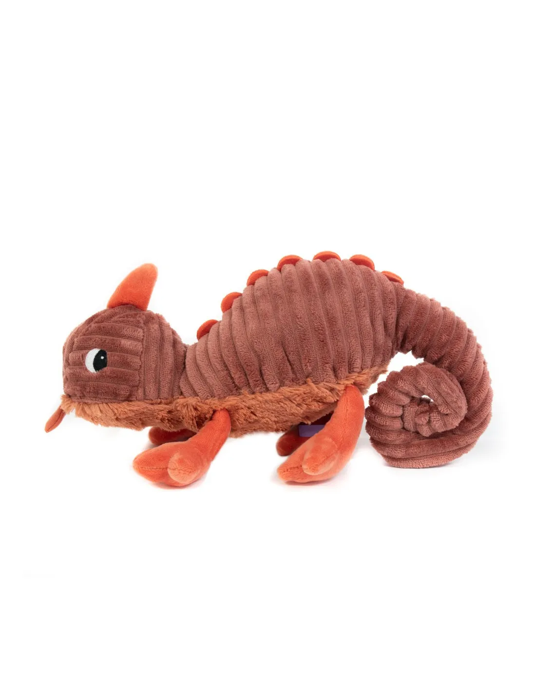 Peluche ptipotos camaleón terracota Déglingos
