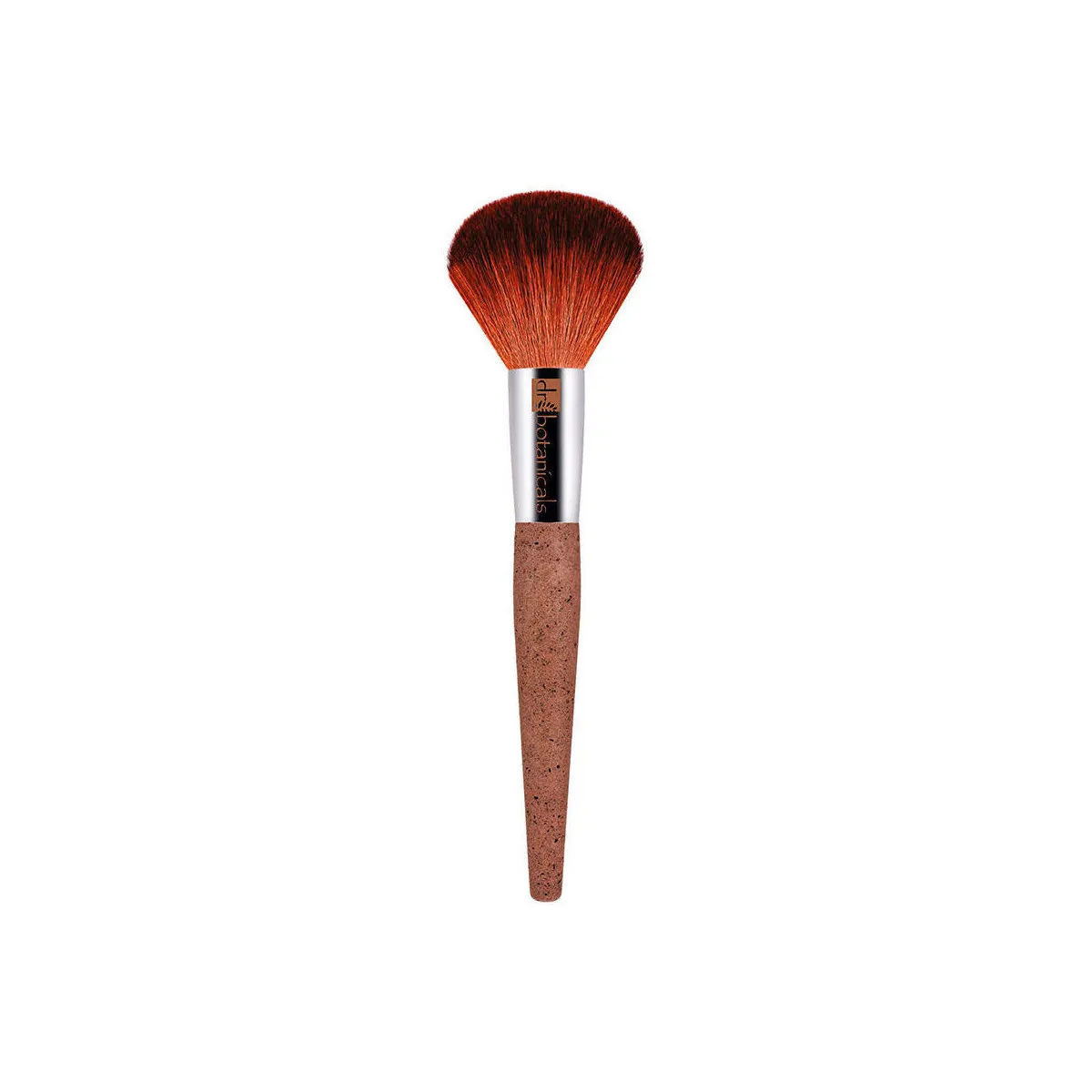Powder Brush Bionic Synthetic Hair Recycled Aluminium Coffe & C