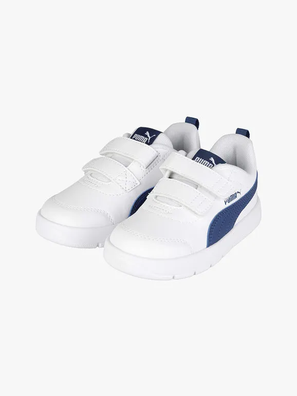 Puma COURTFLEX V3 Zapatillas infantiles con roturas