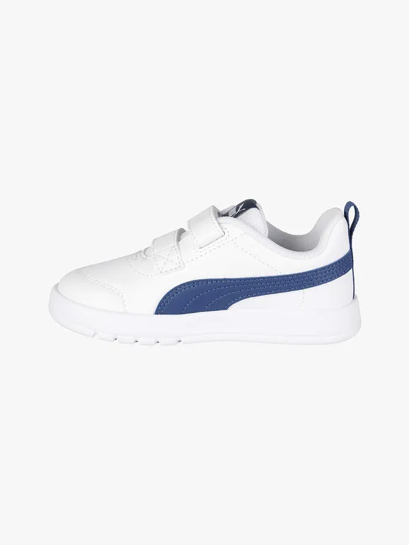 Puma COURTFLEX V3 Zapatillas infantiles con roturas