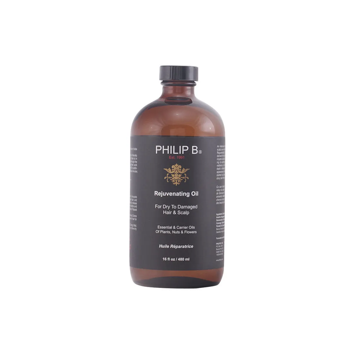 Rejuvenating Oil For Dry To Damaged Hair & Scalp