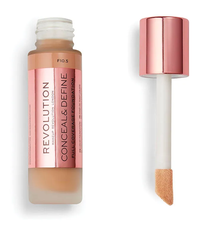 REVOLUTION  BASE DE MAQUILLAJE CONCEAL & DEFINE  F10.5