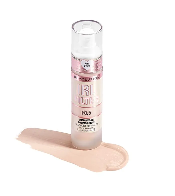 REVOLUTION  BASE DE MAQUILLAJE IRL FILTER  F0.5