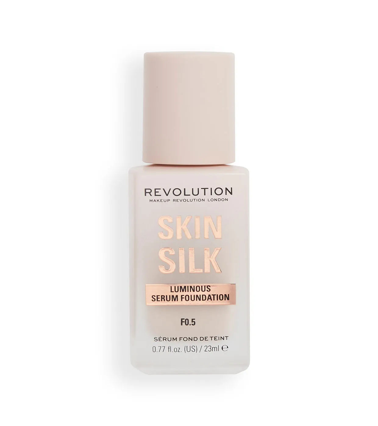 REVOLUTION  BASE DE MAQUILLAJE SKIN SILK SERUM FOUNDATION  F0.5